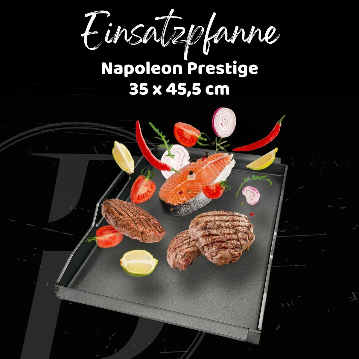 Einsatzpfanne | Napoleon Prestige und Napoleon Connected & Phantom 2025  | 33,6 x 45,3cm - Image 3