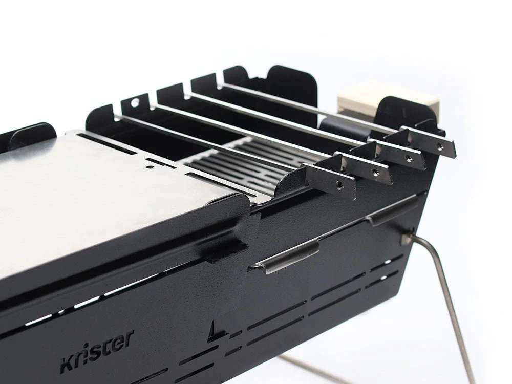 Knister Grill | Bundle | Gas | Schwarz | Ausziehbar - Image 7