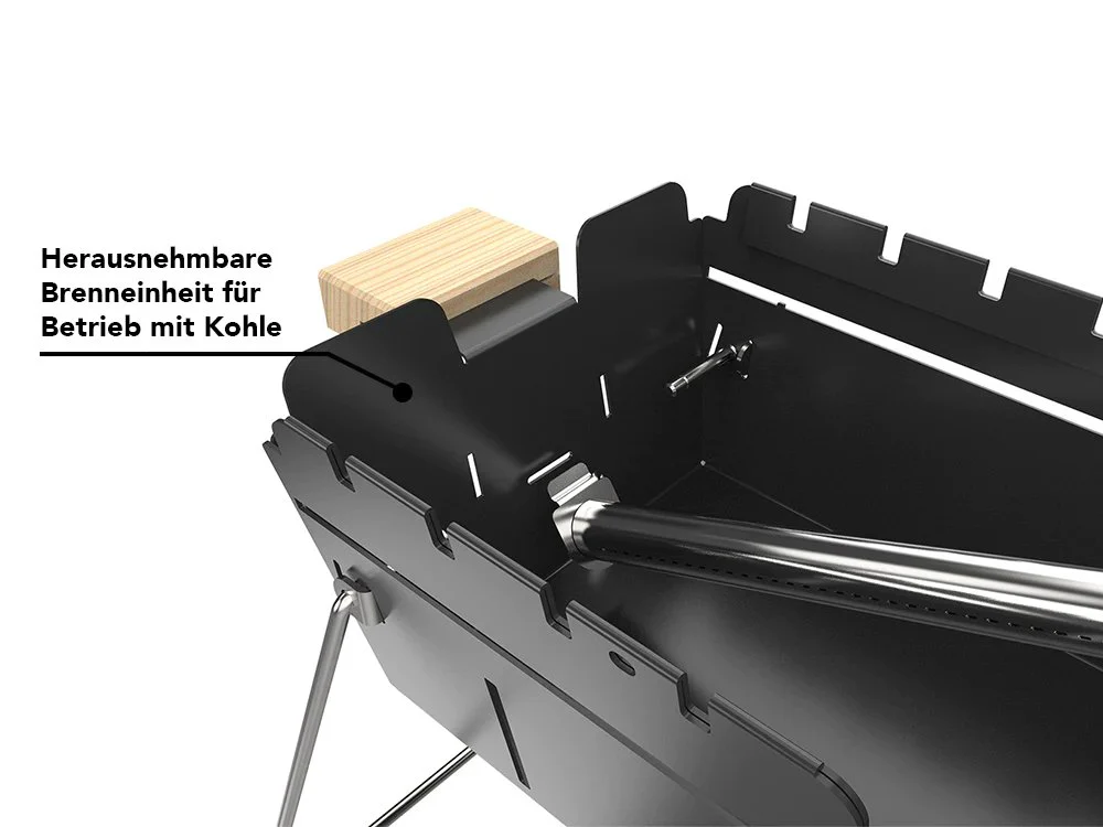 Knister Gas Grill - Lackiert - Image 3