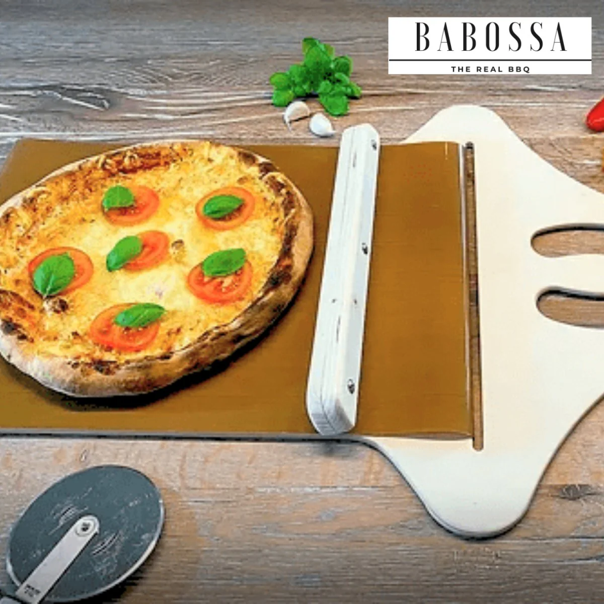 Pizza- & Brotschieber | Birkenholz | 66x46cm | kurzer Griff schmaler Schieber - Image 5