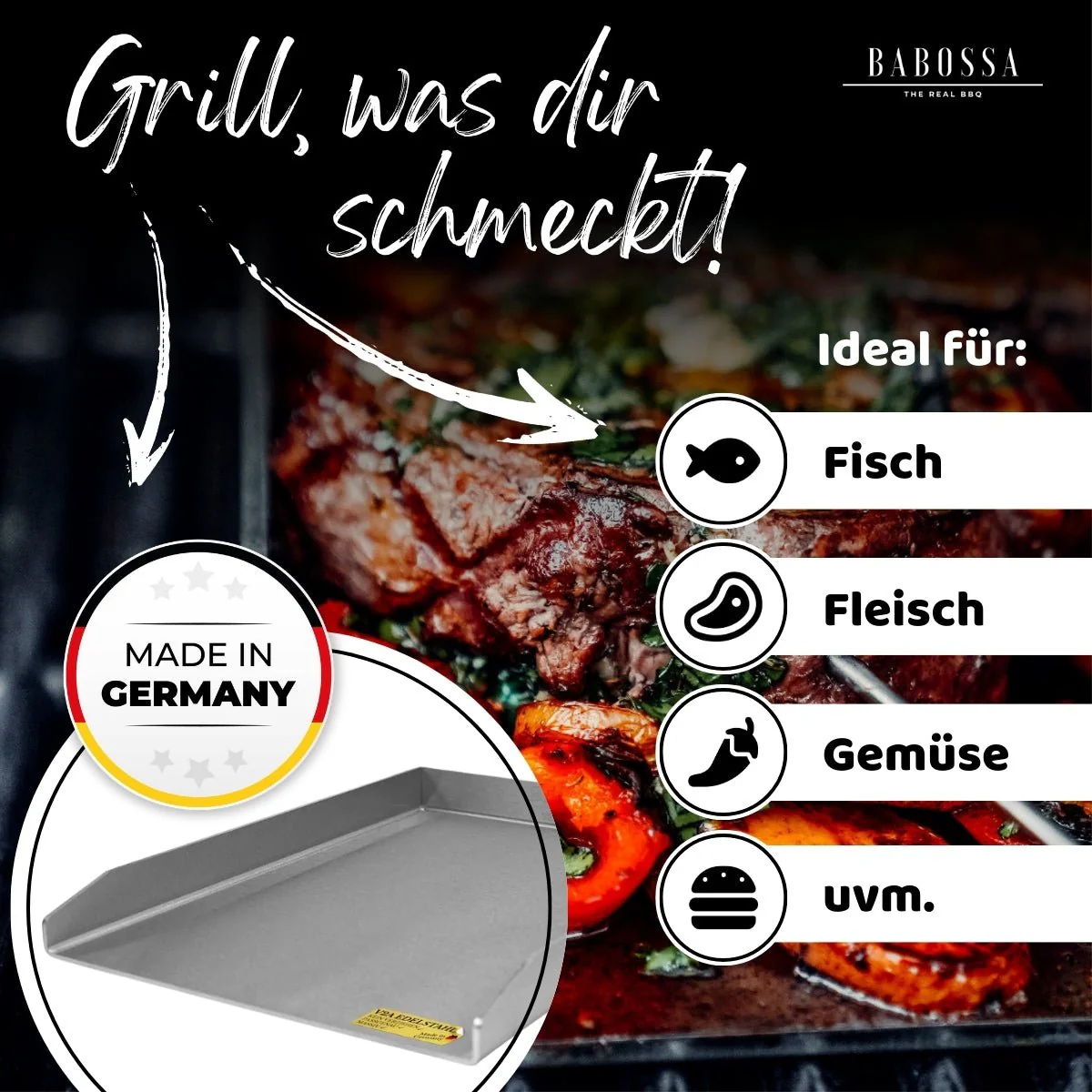 Plancha | Grillplatte | Weber Genesis 2 | 30x48,6cm - Image 2